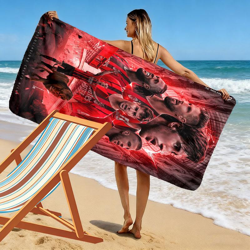 Bayern Print Beach Towel, Large Soft Quick Dry Towel for Beach Camping Swimming