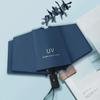 Automatic Folding UV Protection Umbrella - Black Glue, Sun & Rain Dual-Purpose, Thickened Parasol