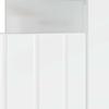 LED TV Stand ZWOLLE 153 x 35 x 43 cm High Gloss White