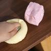 5cm Crackling Cheese Pinch Sound Effects Cheese Squishy Toy TPR Fidget Toy  Children's Gifts