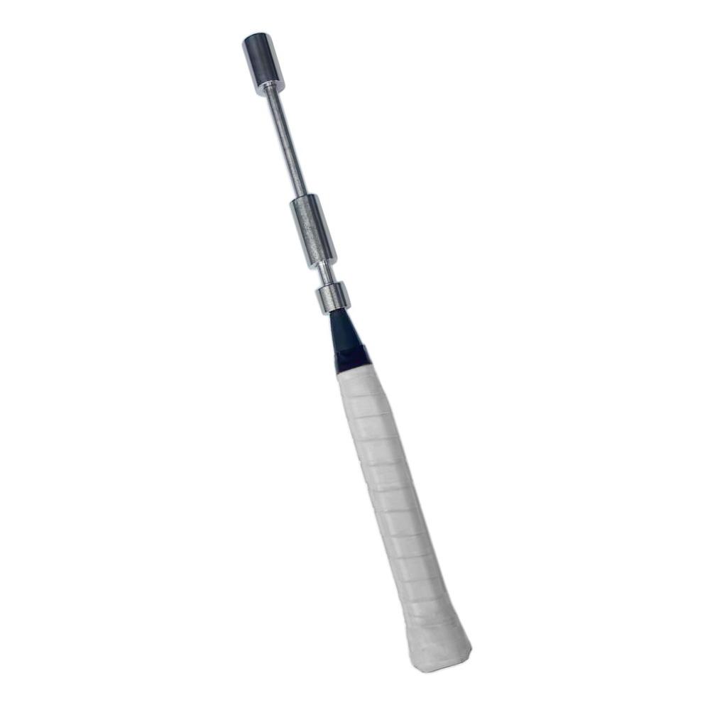 Съемный тренажер для свинга ракетки Инструмент для тренировок из нержавеющей стали Бадминтон Ракетные виды спорта