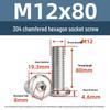 Yigu 304 Stainless Steel M2-M12 Countersunk Flat Head Hex Screw for Furniture & Cabinets