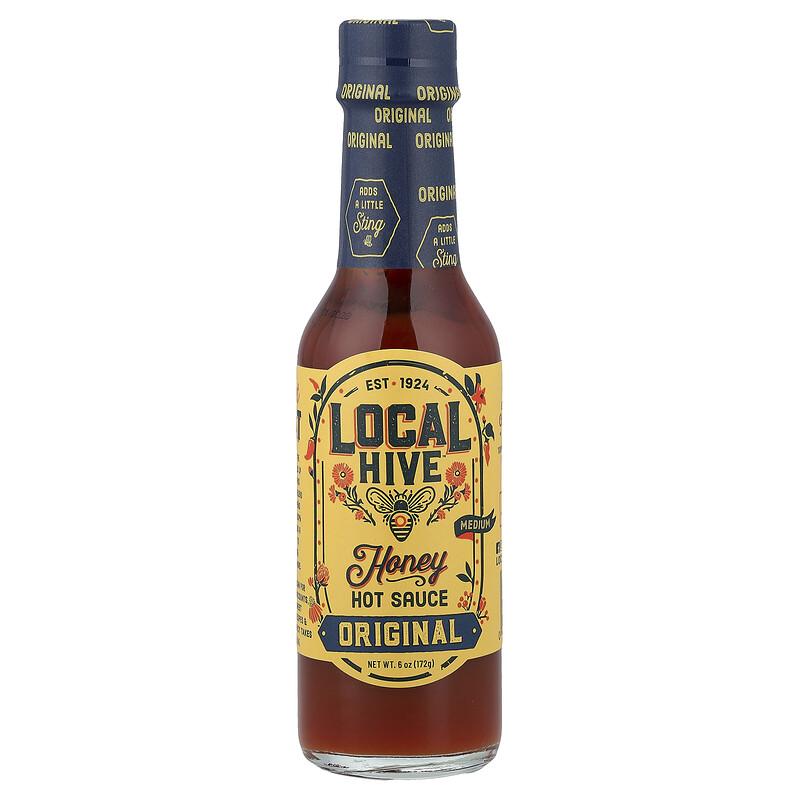 Honey Hot Sauce, Original, Medium, 6 oz (172 g)