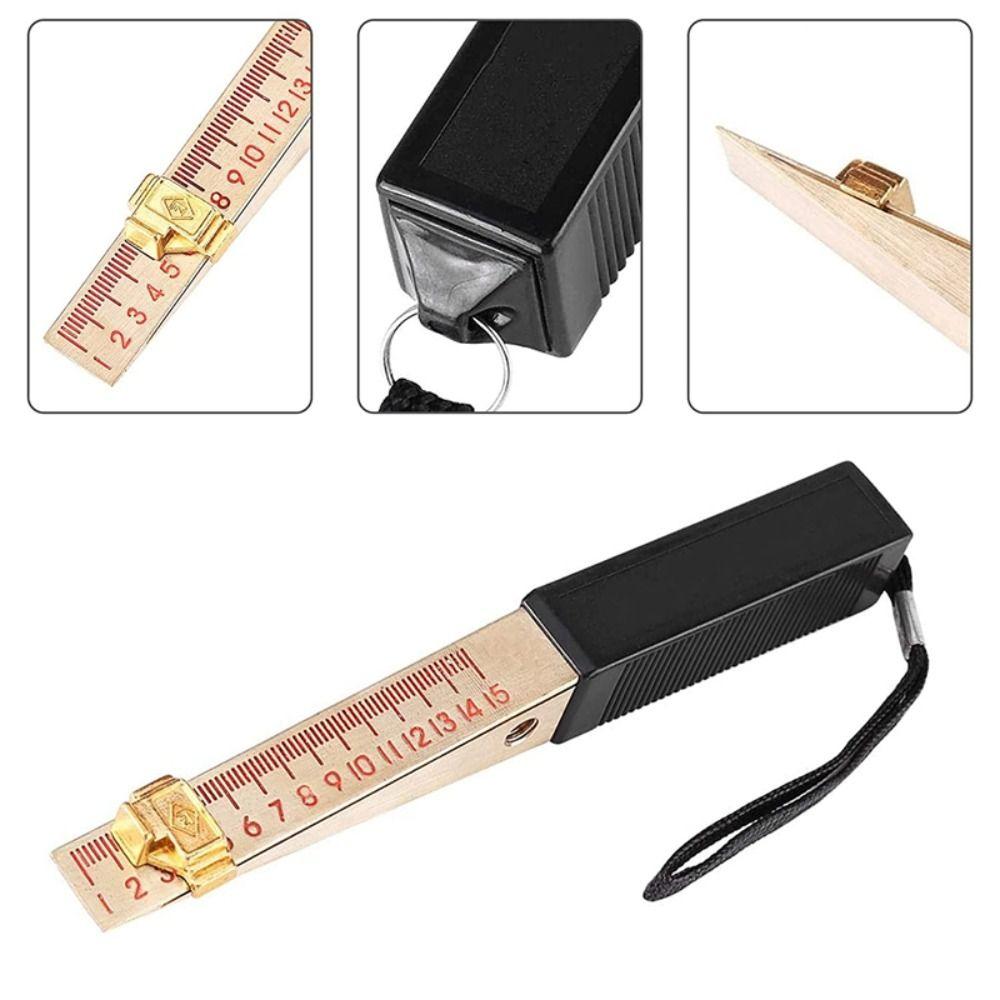 Толщиномер Толщиномер Инженерная линейка Клиновидный Верньерный Щуп для зазоров Щуп Клиновидный Щуп