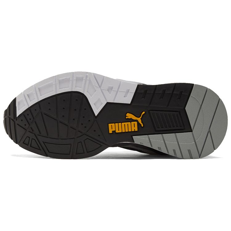 Puma Mirage Mox Prism Ткань Слоистая Кожа Удобные Низкие Повседневные Кроссовки Унисекс Кроссовки Черный Серый Белый 380512-02