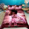 Fashion Duvet Cover Set Youth Football M-Messis Bedding Set Bedroom Decoration 2/3piece set Single/Double/Queen Large Size