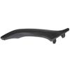 BMW 5 F10 F11 09-17 Interior Handle Black Front Left Door 1-Hole & Interior Handle Black Leather Front Right Door, 2 Pcs Set