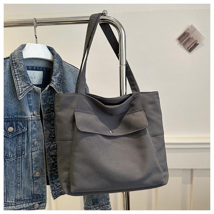 Большая вместимость открытая женская модная сумка для покупок на одно плечо женская льняная сумка для поездок на работу