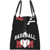Изолированная сумка-холодильник для ланча Baseball Mom, сумка-органайзер для женщин