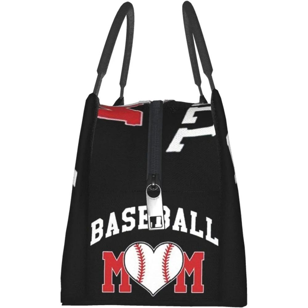 Изолированная сумка-холодильник для ланча Baseball Mom, сумка-органайзер для женщин