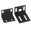 1 Set Metal 1U Rack Mount Ear Mounting Jointing With Screw Cap For Frame Box High Qulaity Wireless System Receiver Host