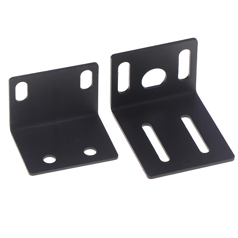 1 Set Metal 1U Rack Mount Ear Mounting Jointing With Screw Cap For Frame Box High Qulaity Wireless System Receiver Host