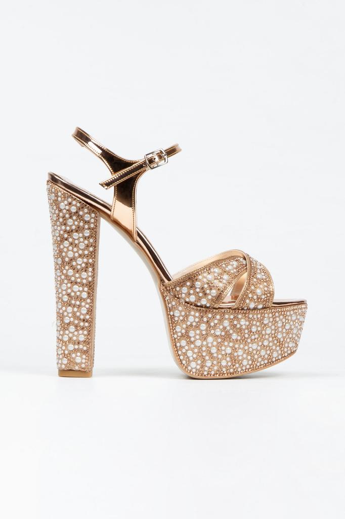 Женские модные платиновые зеркальные туфли с жемчугом и крестом, классические вечерние модельные туфли на платформе и каблуке для вечеринки