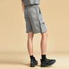 Li Ning X Jackie Chan Collaboration Kung Fu Series Patchwork Loose Sports Shorts Men Shorts Iron-Grey AKSR221-3