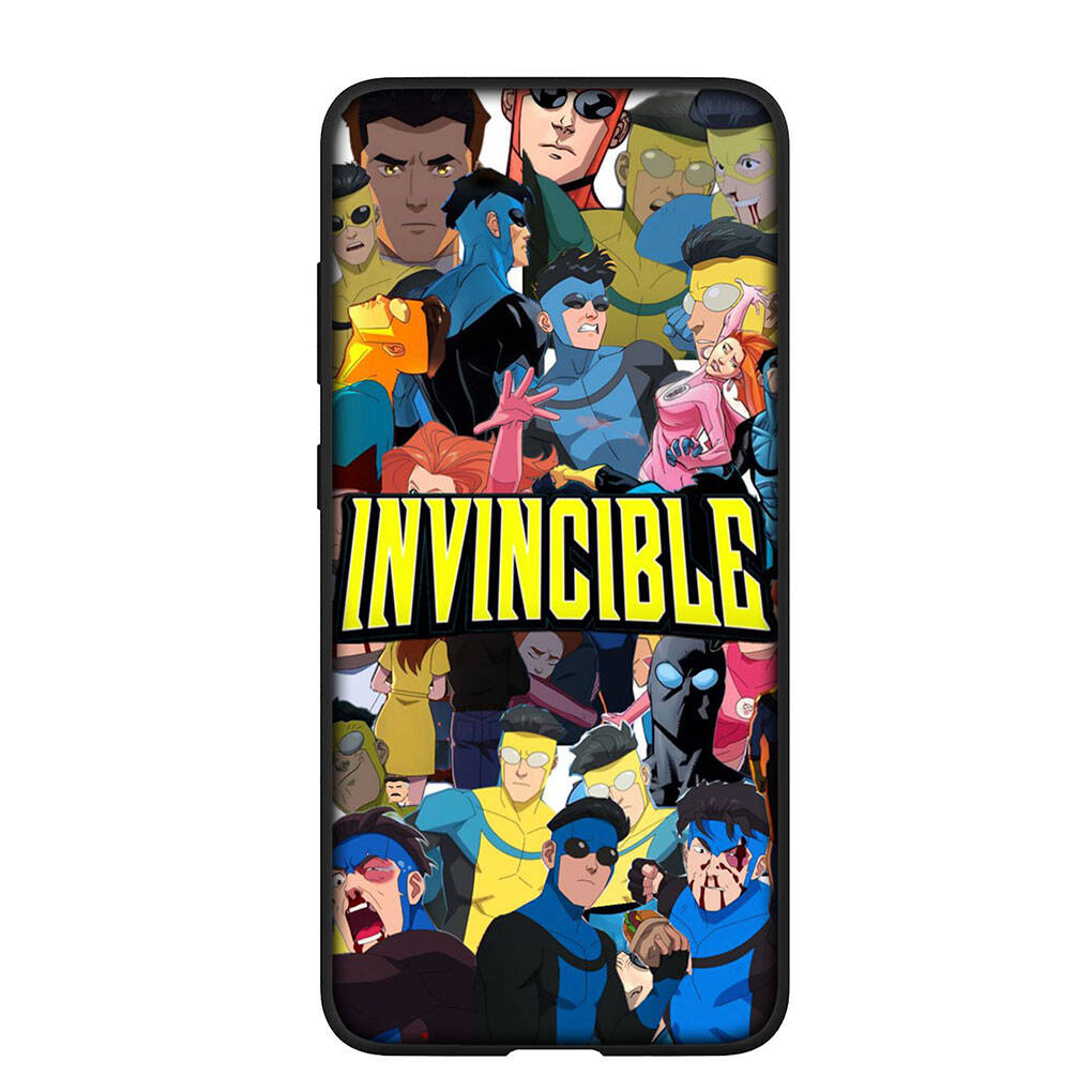 Phone Case for iPhone 17 16 15 Xiaomi Poco F8 F7 X7 X6 M8 C85 C75 C71 Redmi Note 14 13 11 12 Pro Max A4 A3 14C 13C 15C Wallpaper I-Invincibles Collage
