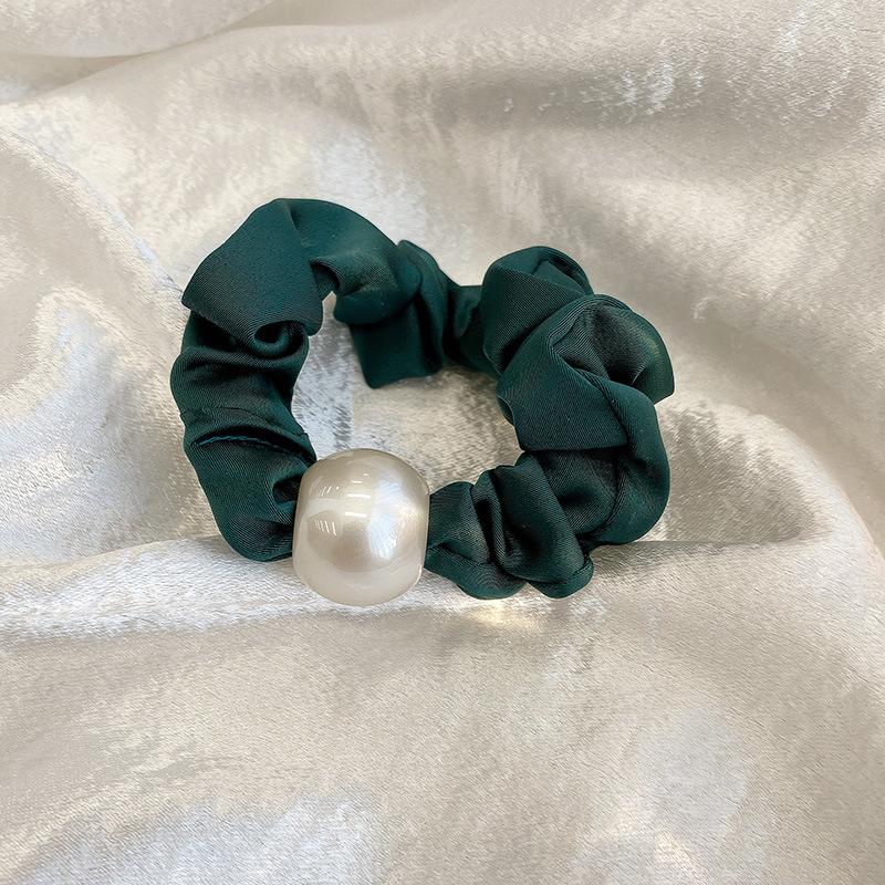 Женская эластичная резинка-скранчи со стразами, леопардовая, кофейная и черная