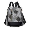 Contrast Color Backpack Women Large Capacity Travel Backpack