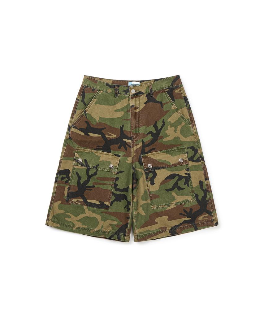 Шорты-бермуды с потайным карманом (Camo)