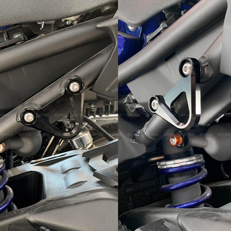 2025 Rear Footrest Passenger Foot Peg Blanking Plate For YAMAHA MT10 FZ10 2016-2024 MT-10 FZ-10 Motorcycle Pedal Racing Hook