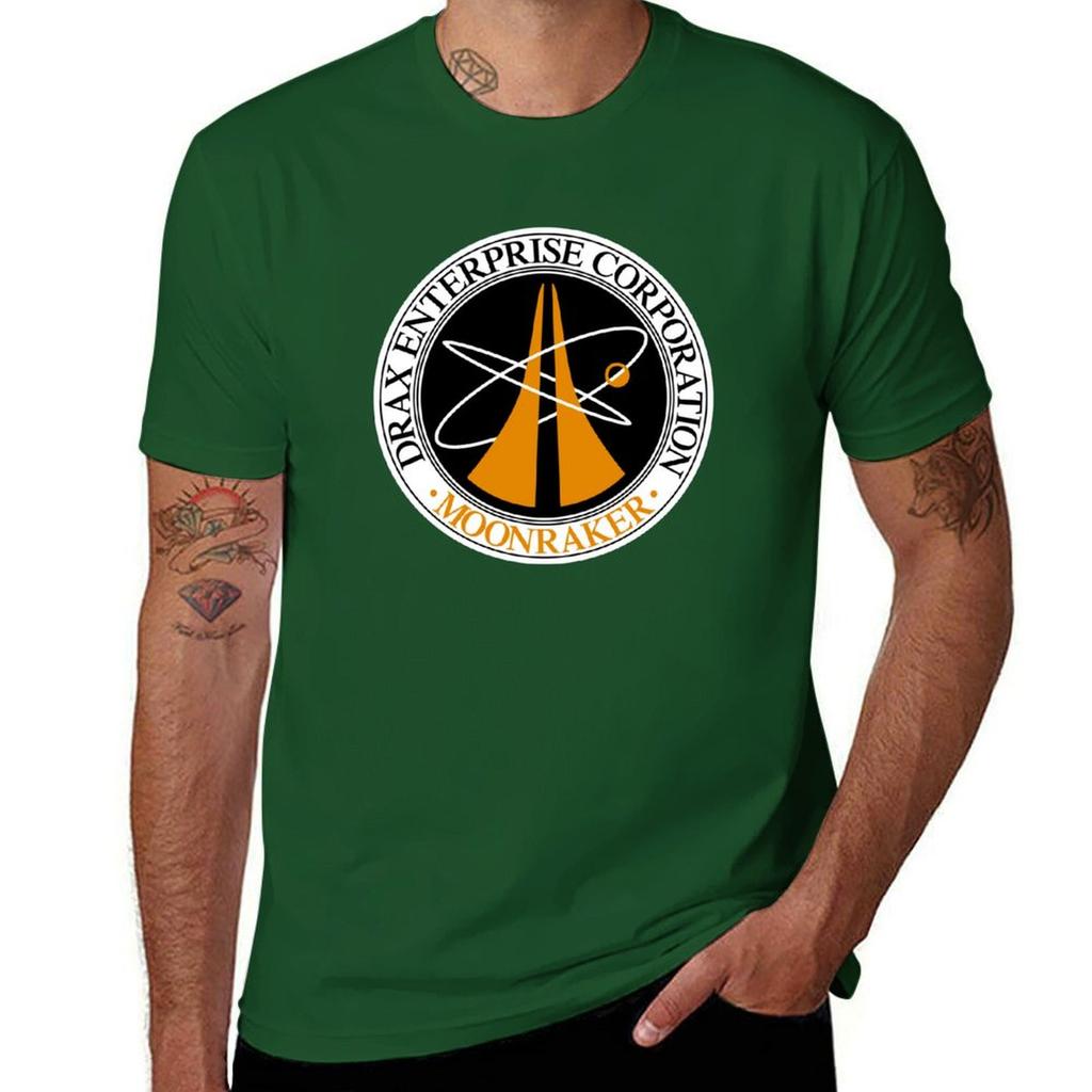 Drax Enterprise Corporation From Moonraker Tshirt Summer Clothes Cute Tops Boys Whites Heavyweight T Shirts For Unisex