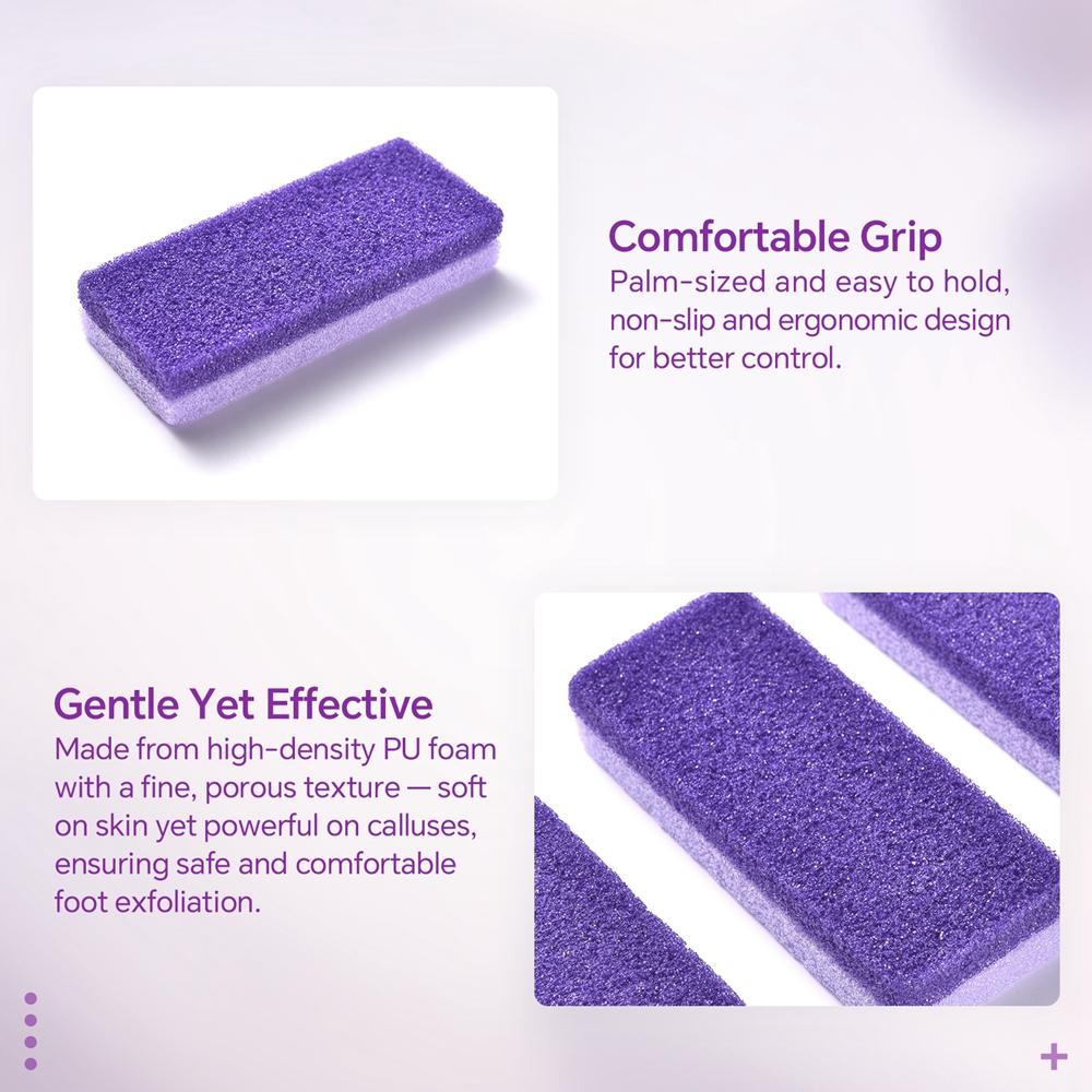 6PCS Pumice Foot File Foot Rasp Professional Feet Care For Hard Dead Skin Callus Remover Pedicure File Foot Exfoliation Care Tool