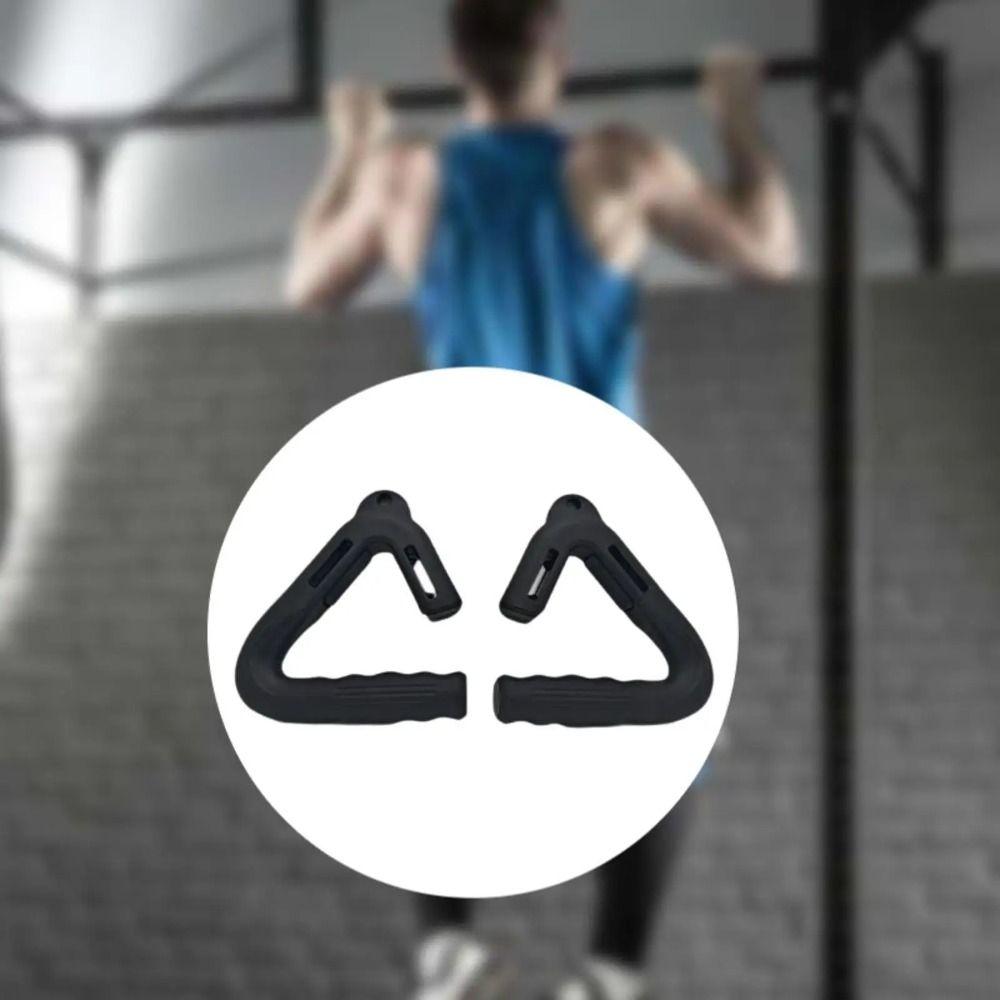 1 пара с отверстием для каната, вертикальная ручка, треугольная ручка для тяжелой атлетики, тяга назад