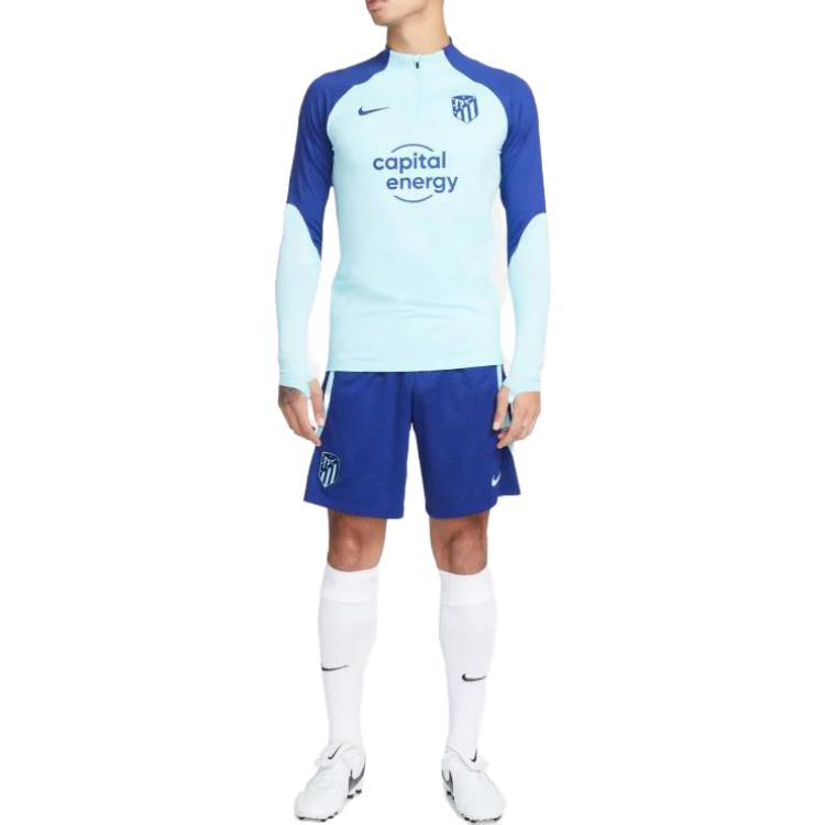 Nike Мужские синие футбольные майки умеренного прямого кроя DM2453-482