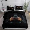 180x220 Комплекты постельного белья Набор пододеяльника с головой животного Супермягкий Полный Квин Король Комплект для спальни Европейский Американский стиль Домашний текстиль