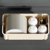 New Chopsticks Storage Box Large Household Kitchen Countertop Storage Drain Cupboard With Lid Put Dishes Dish Chopsticks Rack