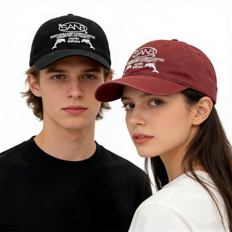 Мужская Женская Бейсболка Весна Лето Snapback Кепки Вышивка Буквы Дельфин Хип-Хоп Кепка Взрослый Спорт Кепка от Солнца Повседневная Козырек Кепка Отца