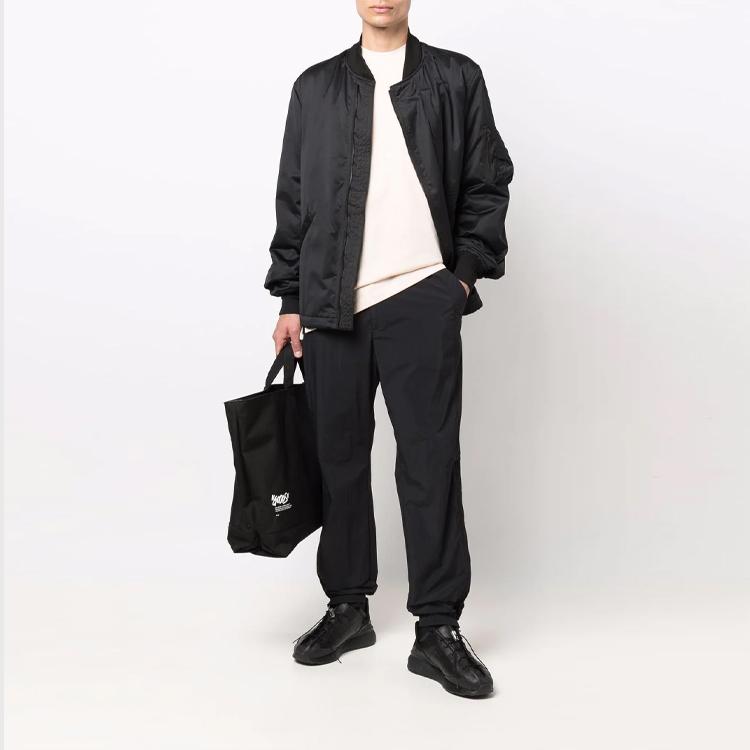 Y-3 FW21 эластичный пояс однотонные спортивные брюки мужские брюки черные HH8904