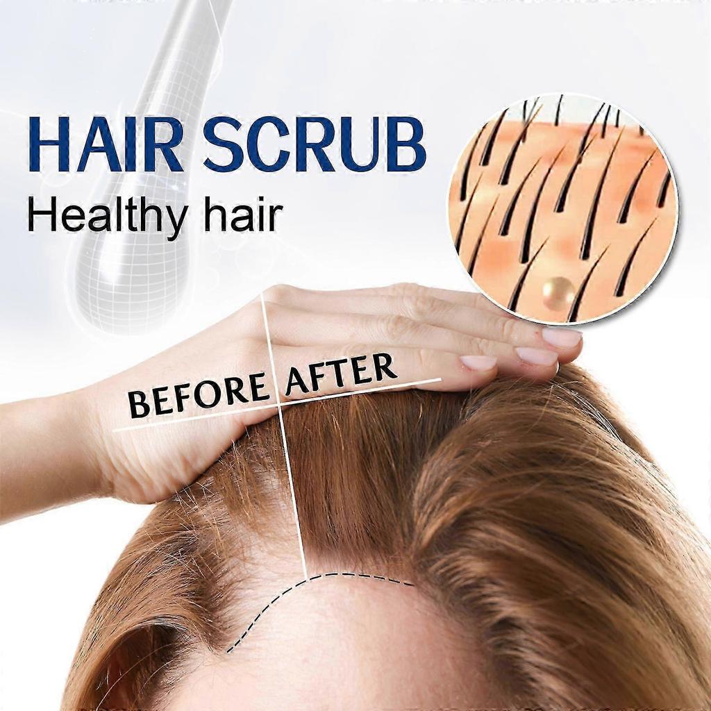 Root Restore Hair Scrub, 100g Root Repair Hair Scrub, Removes Loose Dandruff Flakes, Deeply Cleaning Hair And Sclap
