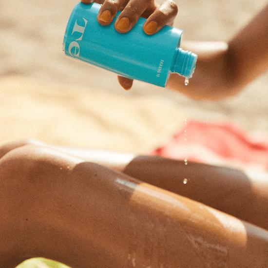 Te Blue 10 Aroma Tanning Oil Leaf Safe 200ml