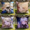 Аниме Игра Cartethyia W-Wuthering WavesS Наволочка для дома и автомобиля Двухсторонний чехол на подушку: Двусторонняя конструкция для максимального комфорта