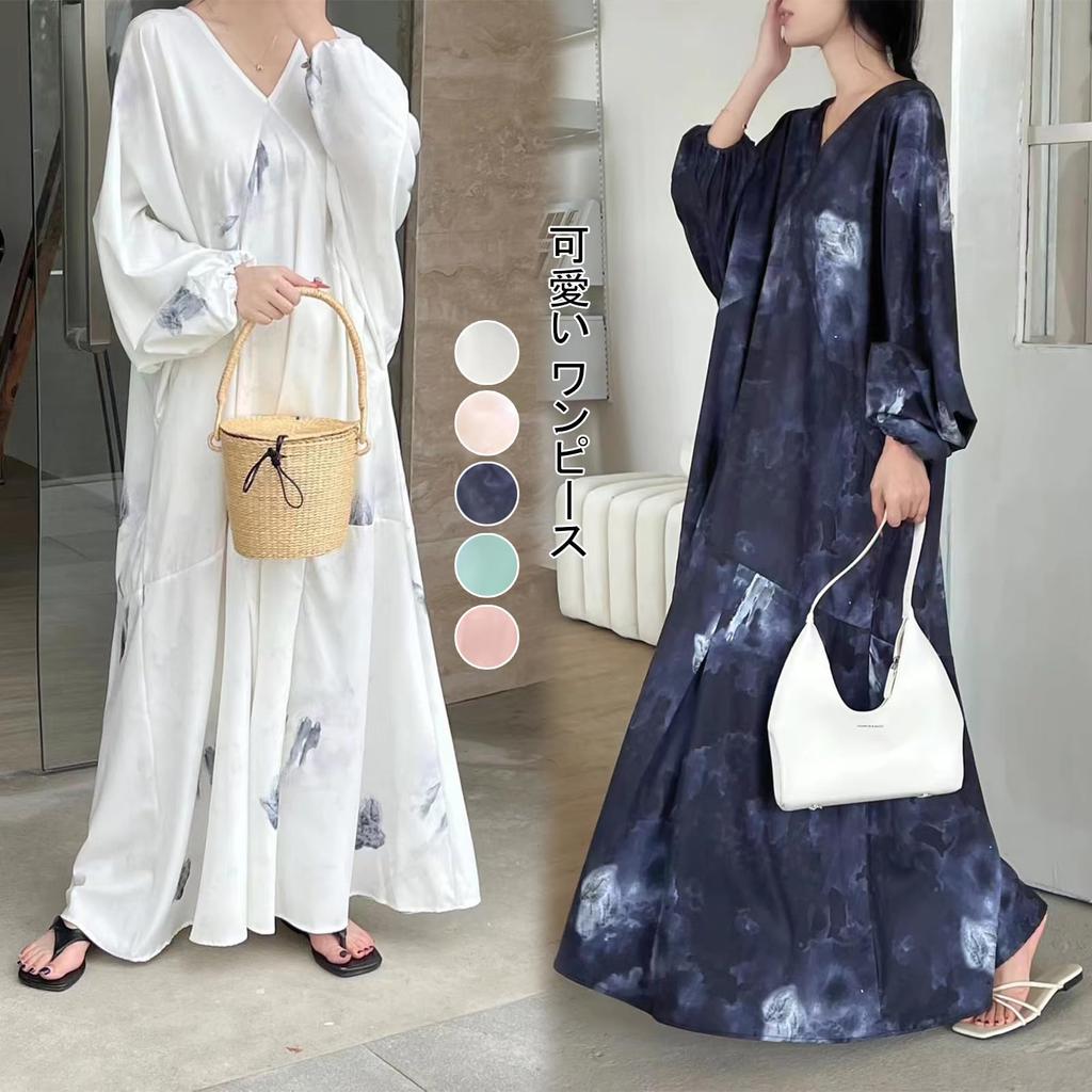 Летнее Длинное Длинное Элегантное и Доступно в Плюс Свободное Повседневное [MSFQSNB] Женское Платье, Рукав, V-образный вырез, Длина, Милое, Размеры, Посадка, Стройнящее, Стильное,