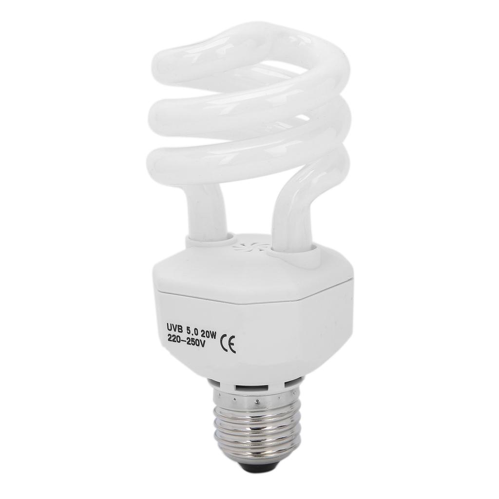 Reptile UVB Energy Saving Lamp Tortoise Lizard Calcium Supplement Plant Ultraviolet Light5.0 20W