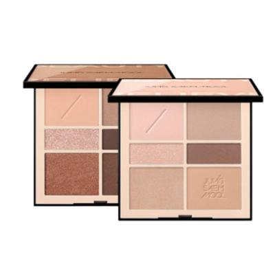 JUNGSAEMMOOL Палетка теней для век Artist Eye Palette Nude 15 г – Профессиональные нюдовые тона, 8-цветные тени для век с мультитекстурой, Нейтральные оттенки, идеально подходящие к коже