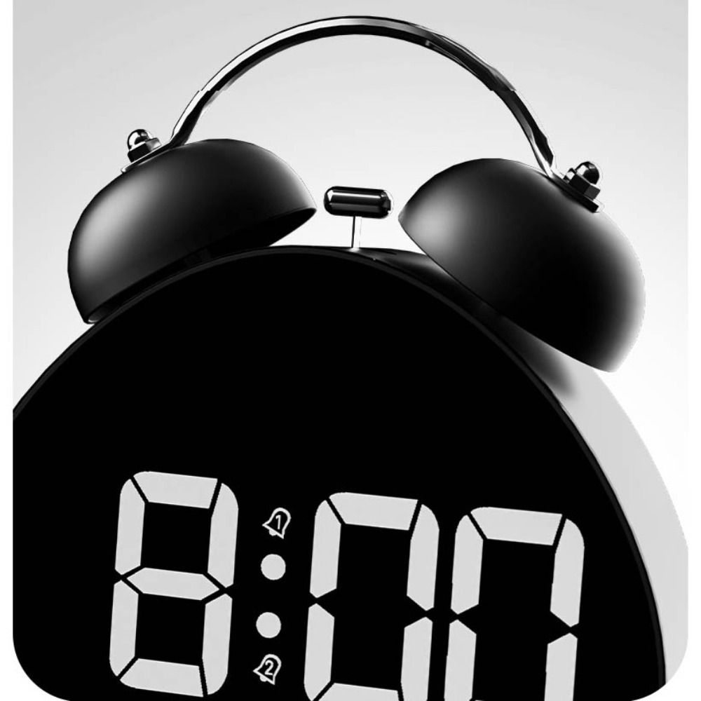 LED Electronic Alarm Clock High Volume Digital LED Clocks New Bell Clock Office