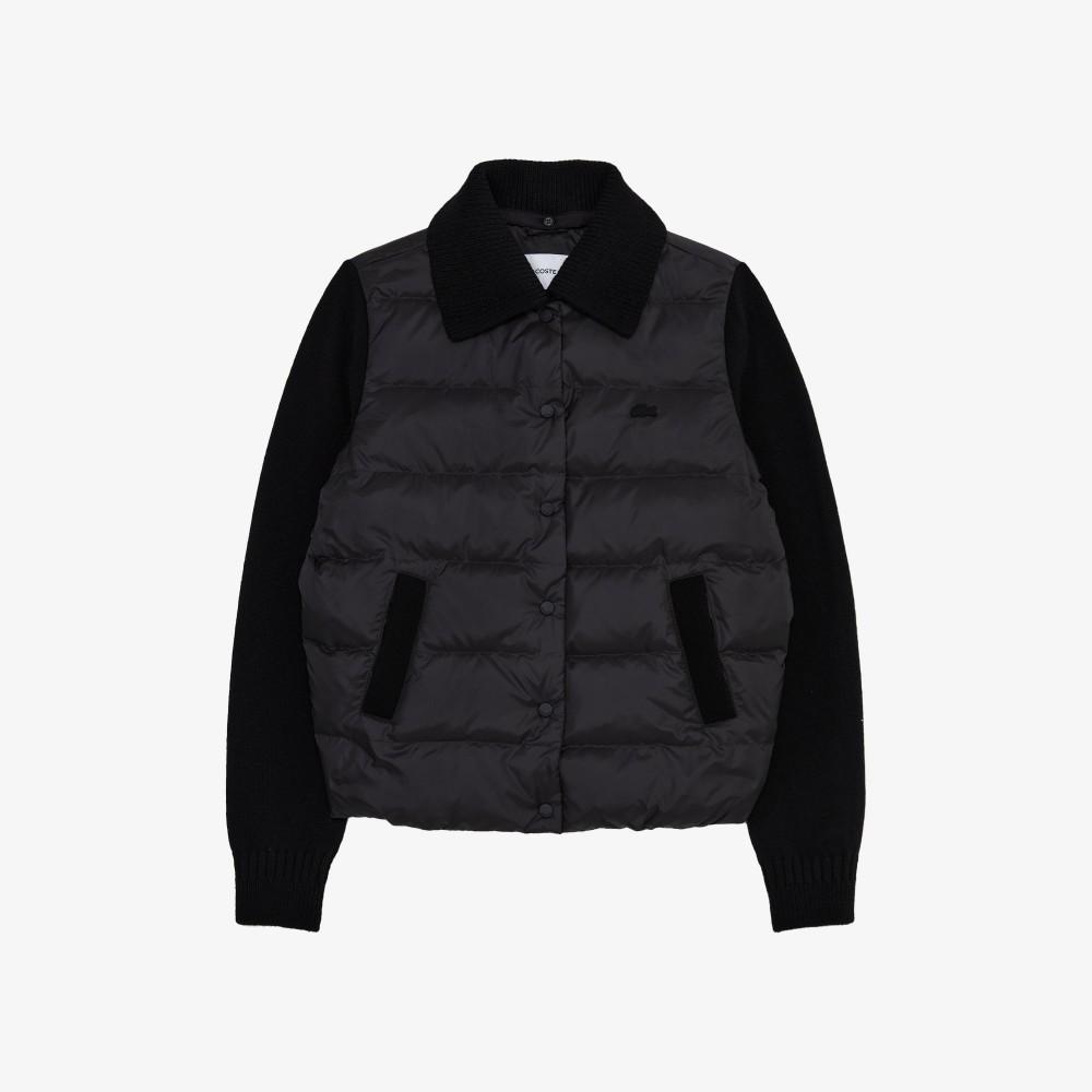 [lacoste] Women's Knit Patch Lightweight Down BF354E-55N031