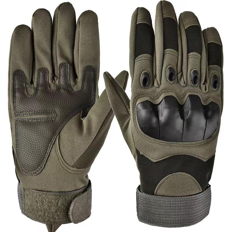 Outdoor Sports Motorcycle Full Fingure Fan Gloves Outdoor Tactical Gloves Cycling Gloves Sport Training Non-slip Fitness Gloves