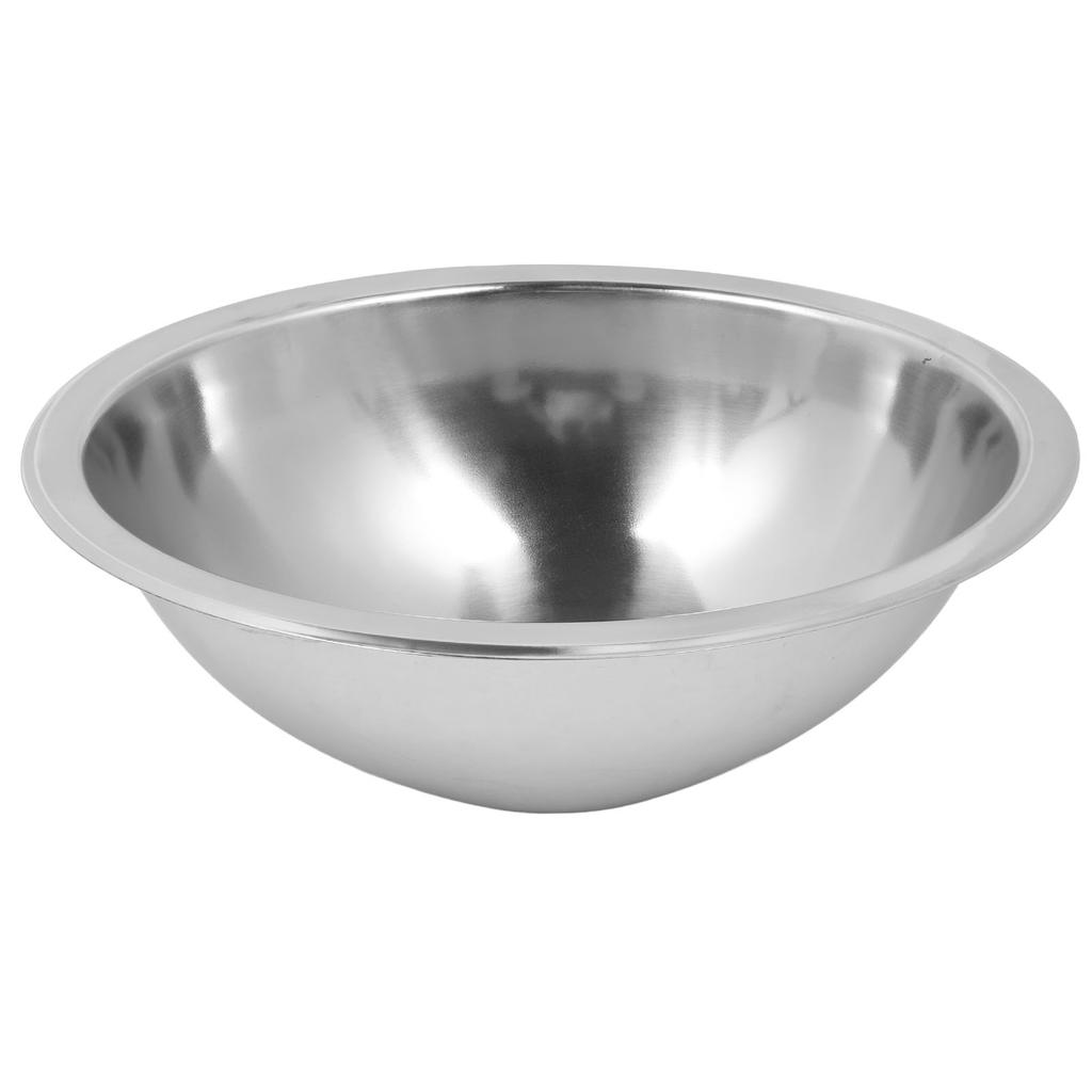 446x346x150mm RV 304 Stainless Steel Sink Oval Round Kitchen Hand Wash Bath Sink with 40mm Sewer Outlet for Boat