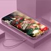 Роскошный чехол для телефона из ТПУ с ремешком для Xiaomi Poco F4 F5 M4 M5 X3 X4 X5 13T Redmi Note 10S 11S 10C 13C, чехлы A1 с Рождеством и Новым годом, арт