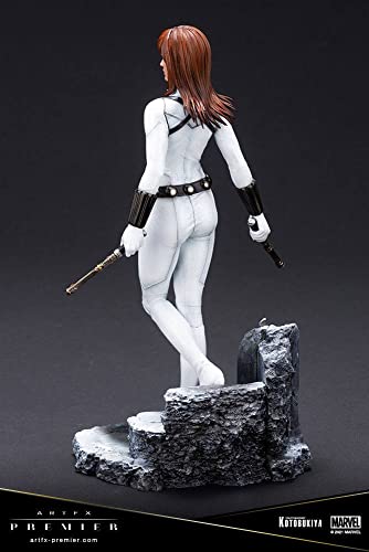 ARTFX PREMIER MARVEL UNIVERSE Черная Вдова Белый Костюм Издание Масштаб 1/10 ПВХ Предварительно Окрашенная Фигурка Легкой Сборки MK366