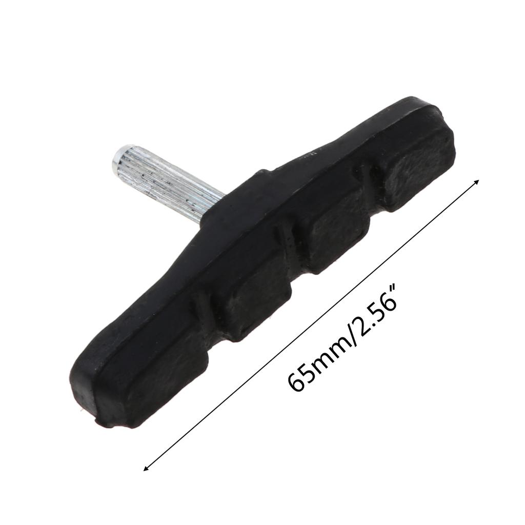 2pcs Brake Pads Silent Rubber V Brake System Bike Parts Bicycle Cycling Safety B