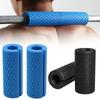 Силиконовые Нескользящие Накладки на Рукоятку для Тяжелой Атлетики, Толстые Рукоятки для Штанги, Гантелей и Фитнес-Оборудования