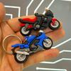 1pc Creative 3D Miniature Motorcycle Keychain Ideal for Backpacks & Car Keys, Perfect Gift for Christmas Thanksgiving, Motorcycle Accessories