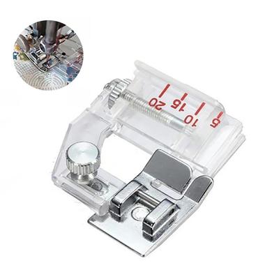 1 шт. регулируемая косая лента для переплета лапки, прижимная лапка для Brother, аксессуары для швейных машин, многофункциональная подшивка