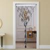 Spiral String Door Curtain Decorative Tassel Curtain Wall Panel Room Divider Fringe Screen Blind for Home Living Room Bedroom