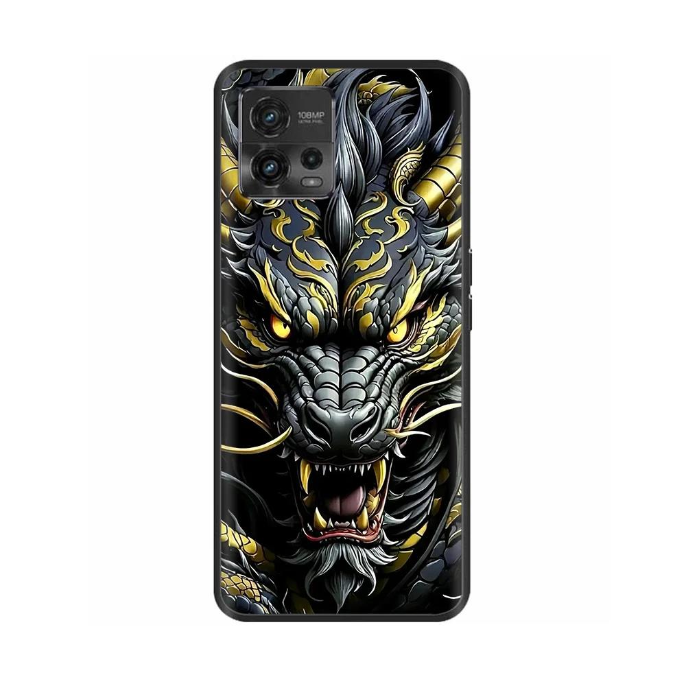 For Moto G72 Case Couple Panda Phone Back Cover For Motorola G72 Cover MotoG72 G 72 Protective Soft Liquid Silicone Funda Bumper