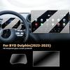 Для BYD Dolphin 2023-25 12,8-дюймовый экран навигации и 5-дюймовый экран приборов Защитная пленка из закаленного стекла HD